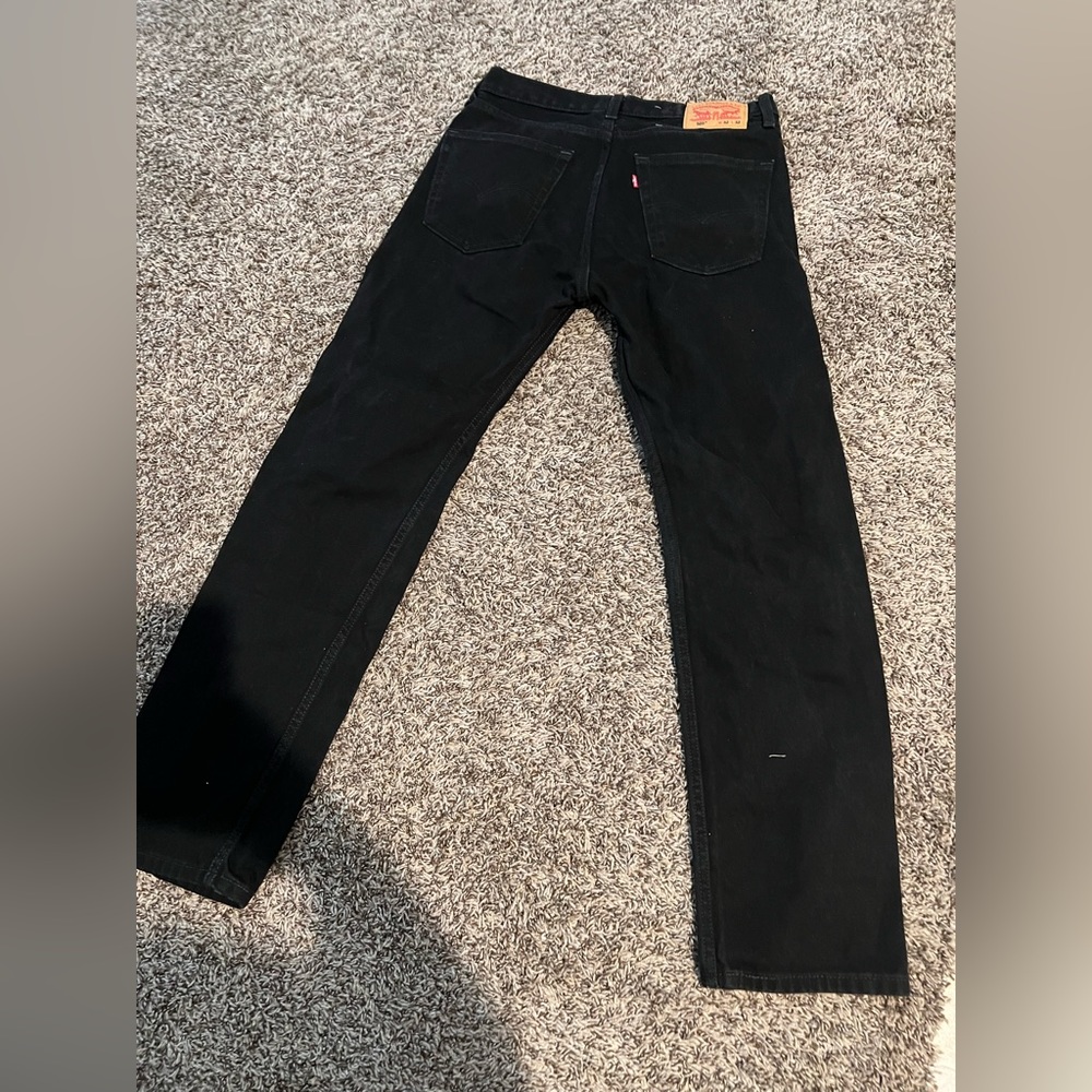 Men’s black Levi Jeans